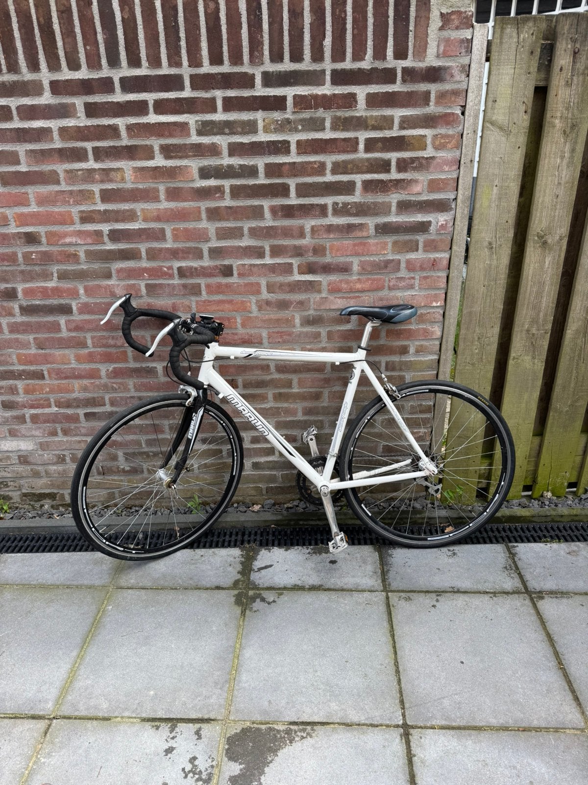 Mooie Marlin racefiets te koop, Fietsen en Brommers, Fietsen | Racefietsen, Gebruikt, 10 tot 15 versnellingen, Velgrem, Aluminium