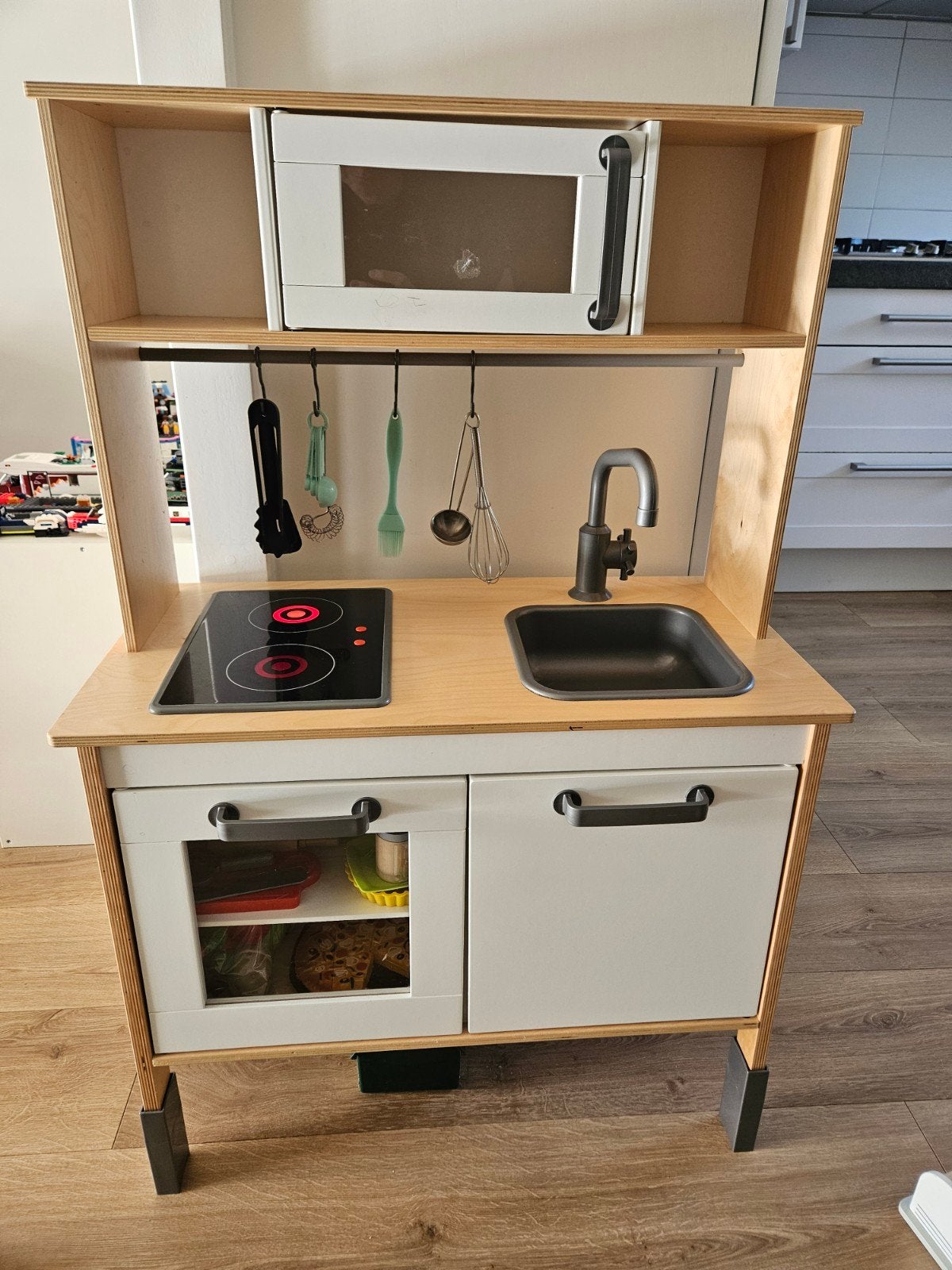 ikea keukentje met accesoires, Ophalen, Gebruikt, Hout, Speelkeuken