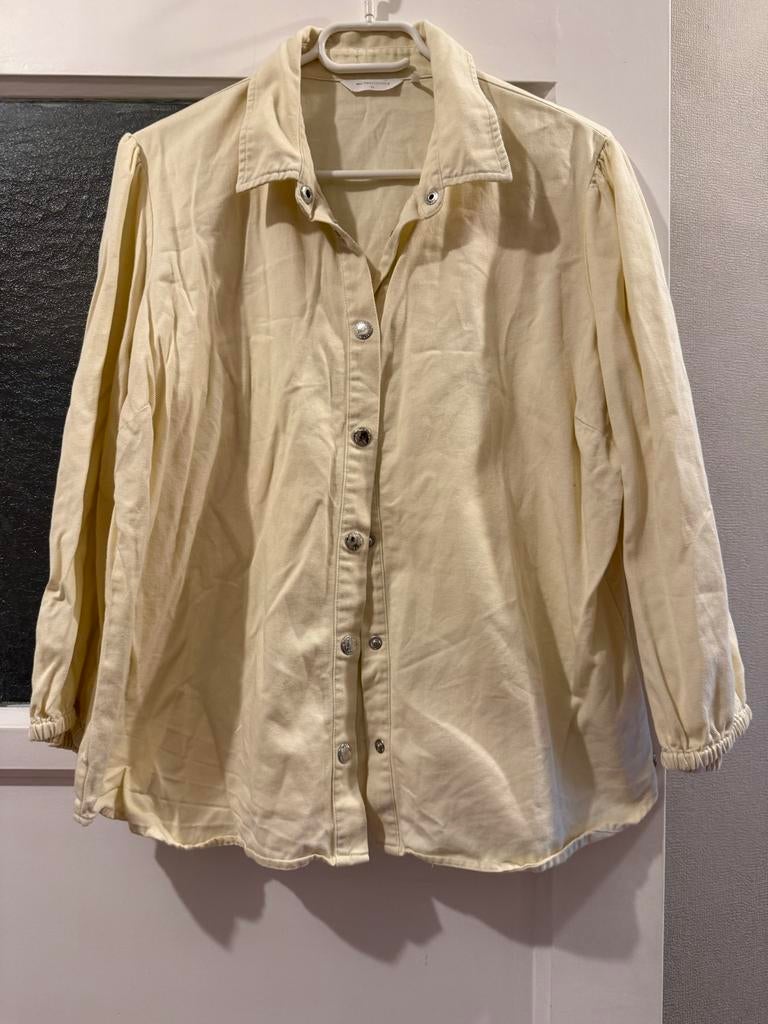 Melting Stockholm blouse XL zacht geel, Verzenden, Zo goed als nieuw, Maat 46/48 (XL) of groter, Geel