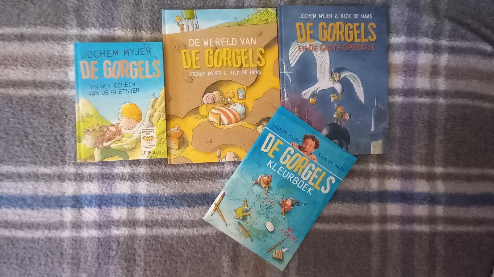 De Gorgels Boeken & Kleurboek - Jochem Myjer & Rick de Haas, Ophalen, Zo goed als nieuw, Jochem Myjer, Sprookjes