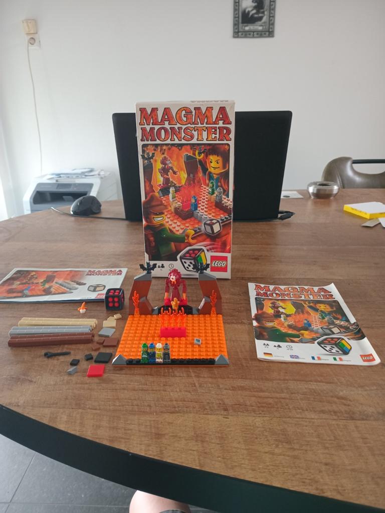 Lego 3847 magma monster, Ophalen of Verzenden, Zo goed als nieuw