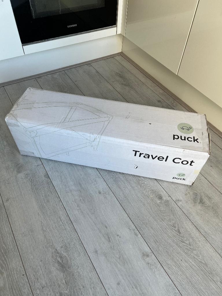 Travel cot puck 120x60, Ophalen, Zo goed als nieuw, Ledikant