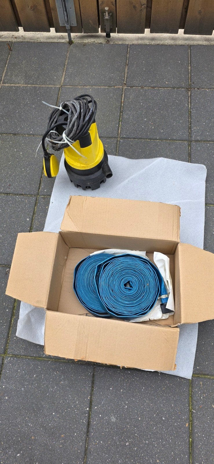 Kärcher SDP7000 dompelpomp met slang - Gebruikt, Ophalen, Gebruikt, Elektrisch, Dompelpomp