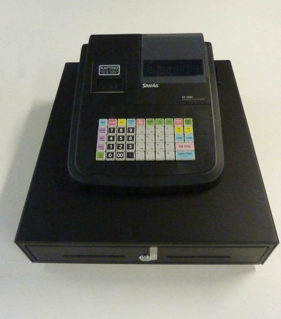 Kassa Kasregister Sam4S ER-180U met brede Geldlade !, Ophalen of Verzenden, Nieuw