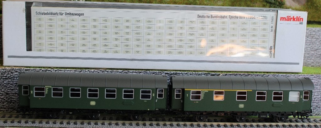 2 delig rijtuig  DB, Hobby en Vrije tijd, Modeltreinen | H0, Wisselstroom, Ophalen of Verzenden, Märklin, Nieuw