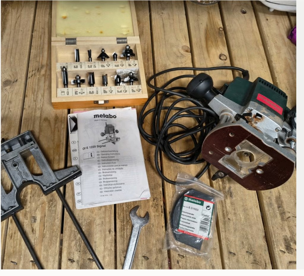 freesmachine Metabo OF E 1229 Signal bovenfrees, Doe-het-zelf en Verbouw, Ophalen, ., Zo goed als nieuw, Bovenfrees