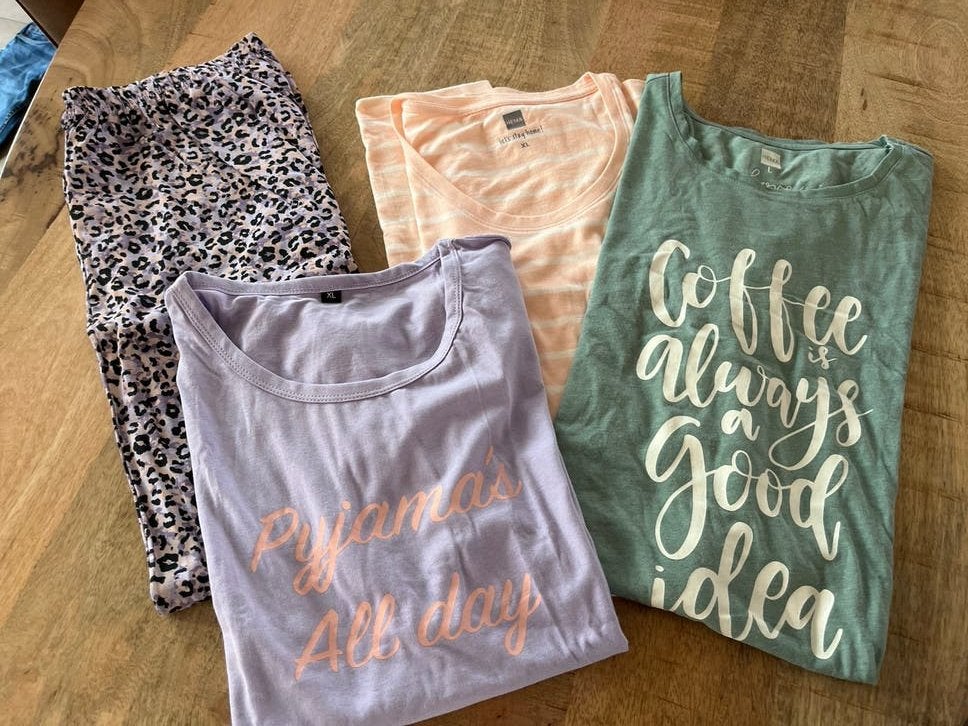 Hema pyjama en nachthemden, maat L en XL, Kleding | Dames, Ophalen of Verzenden, Gedragen, Maat 42/44 (L)