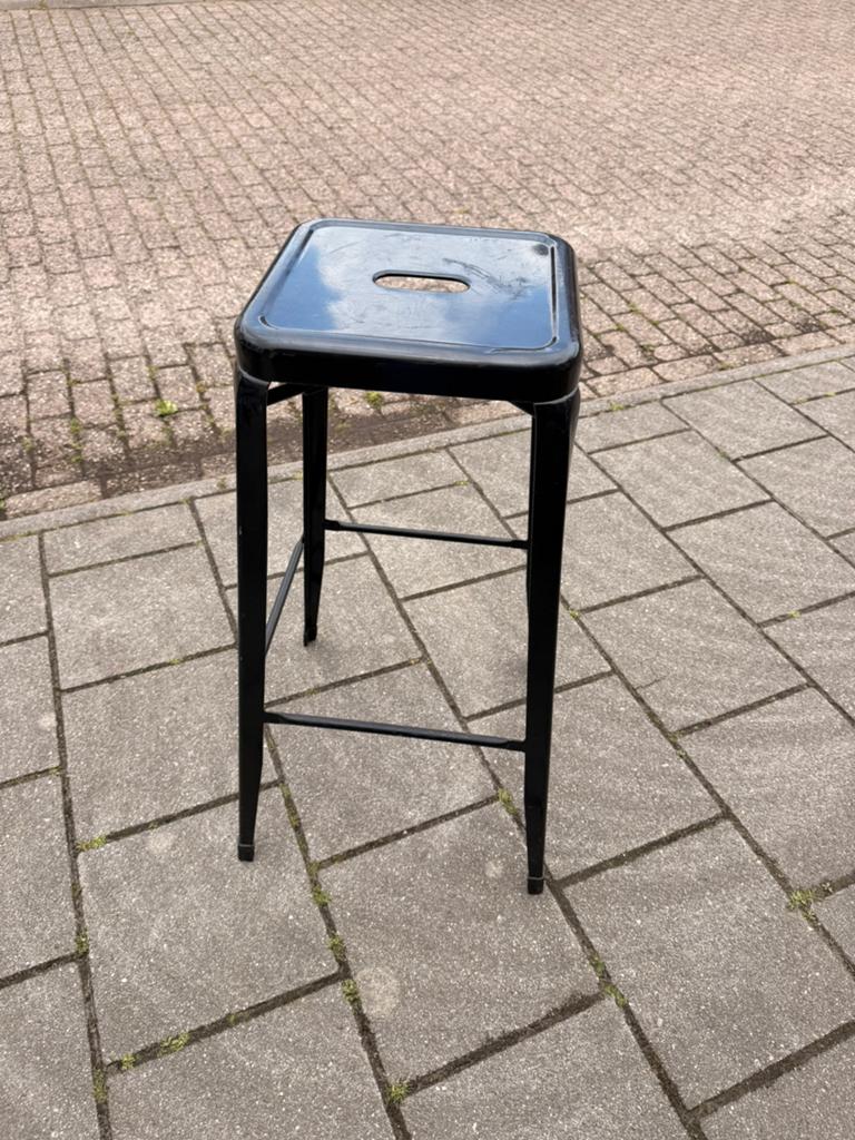 8 metalen barkrukken, 5 krukken of meer, Ophalen, Gebruikt, 60 tot 90 cm