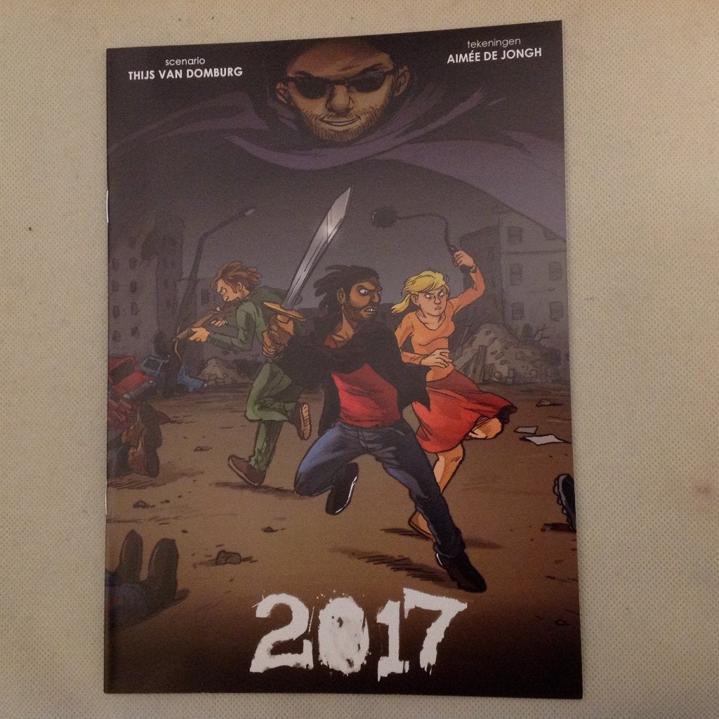 2017 Aimee de Jongh Thijs van Domburg, Eén stripboek, Verzenden, Aimee de Jongh