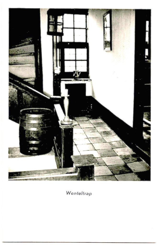 Alkmaar , museum wenteltrap, ongelopen, richtprijs 3,50, Verzenden, 1940 tot 1960, Ongelopen, Noord-Holland