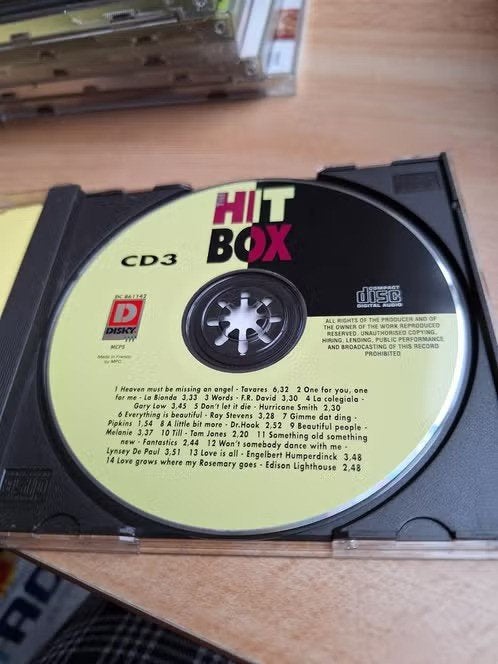 Cd the hit box of the 70s cd 3, Ophalen of Verzenden, Zo goed als nieuw, Pop