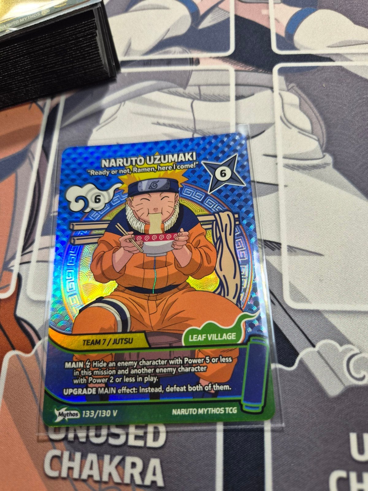 Naruto TCG Mythos Promo ENG Kaart - Naruto Uzumaki, Ophalen of Verzenden, Nieuw