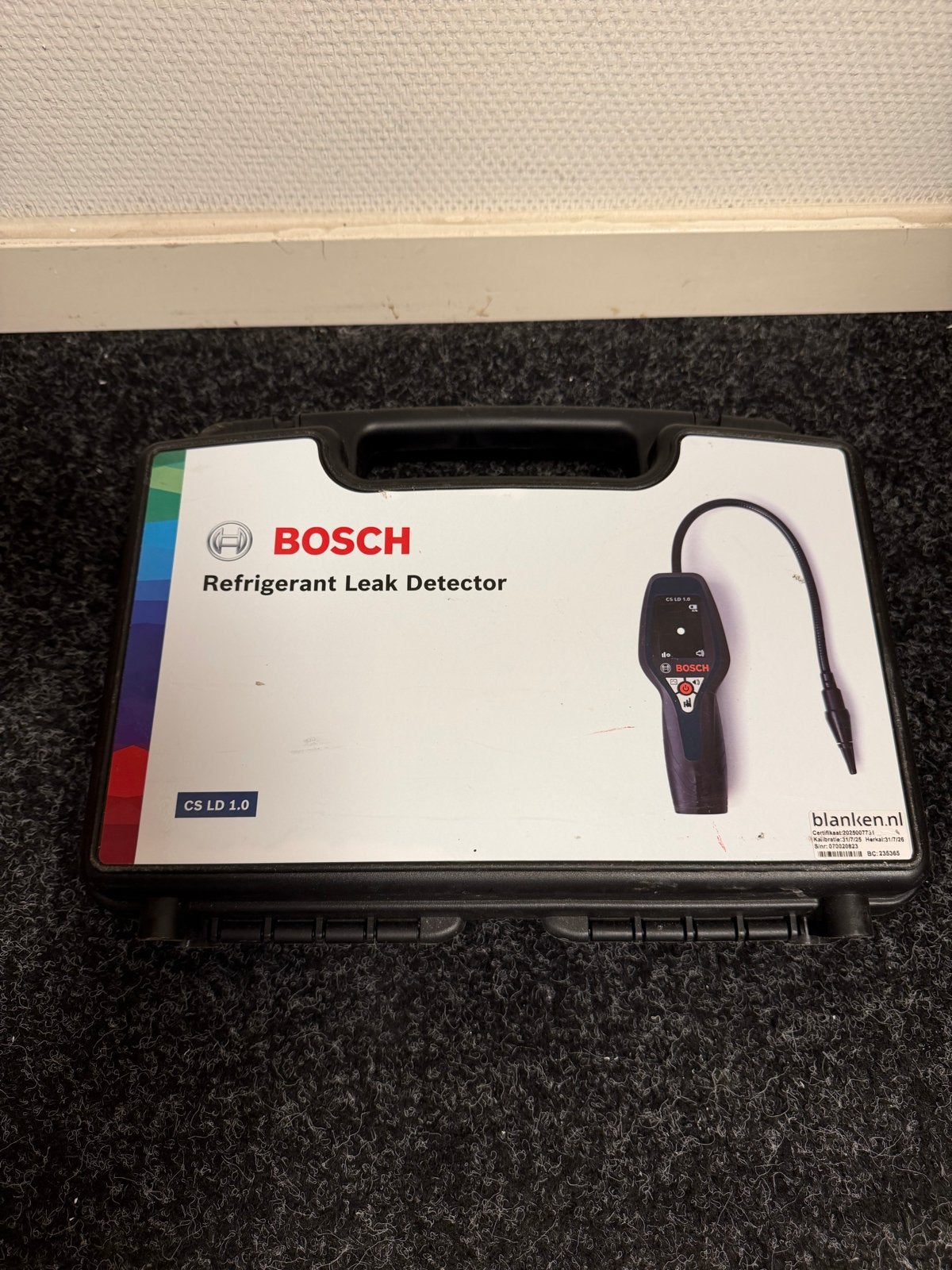 Bosch Refrigerant Leak Detector CS LD 1.0, Ophalen of Verzenden, Zo goed als nieuw, Overige typen, Bosch