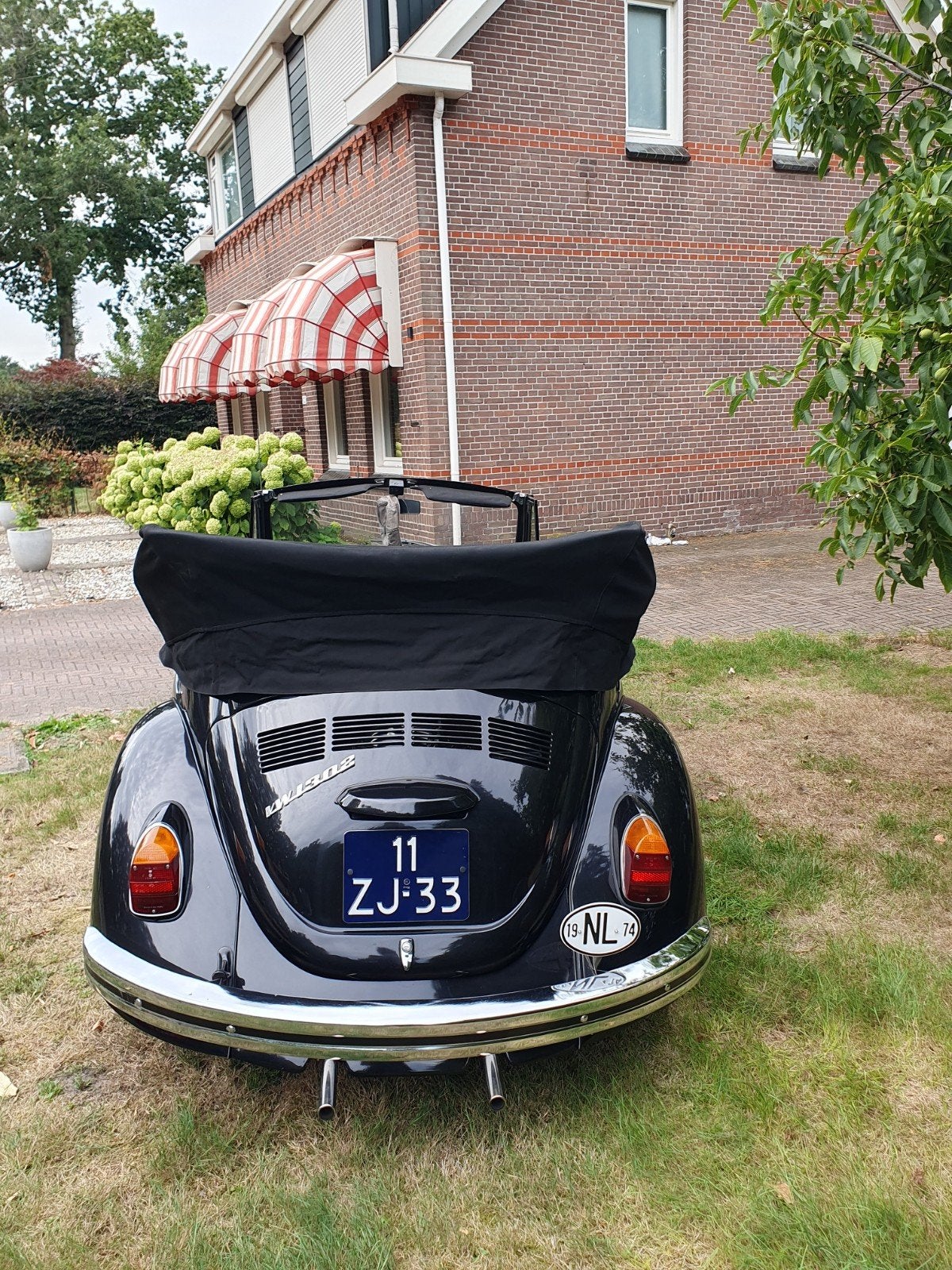 Kever cabriolet 1974 Karmann carrosserie, foto 5