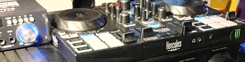 Hercules DJControl Inpulse DJ controller - DJUCED - 2 decks, Ophalen of Verzenden, Zo goed als nieuw, Dj-set, Overige merken