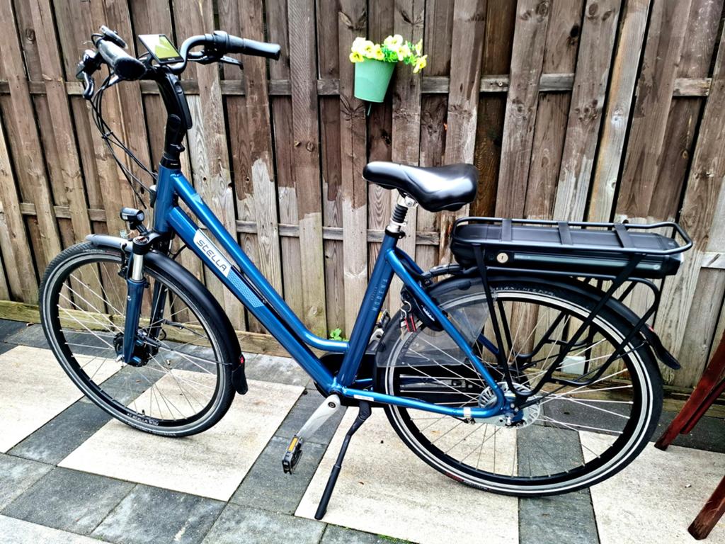 Stella Modena comfort / 28 inch /damesfiets, Gebruikt, 51 tot 55 cm, 50 km per accu of meer, Ophalen
