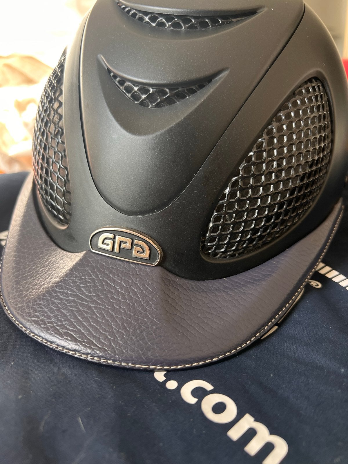 GPA Speed Air Leather 2x Cap, Ophalen of Verzenden, Zo goed als nieuw