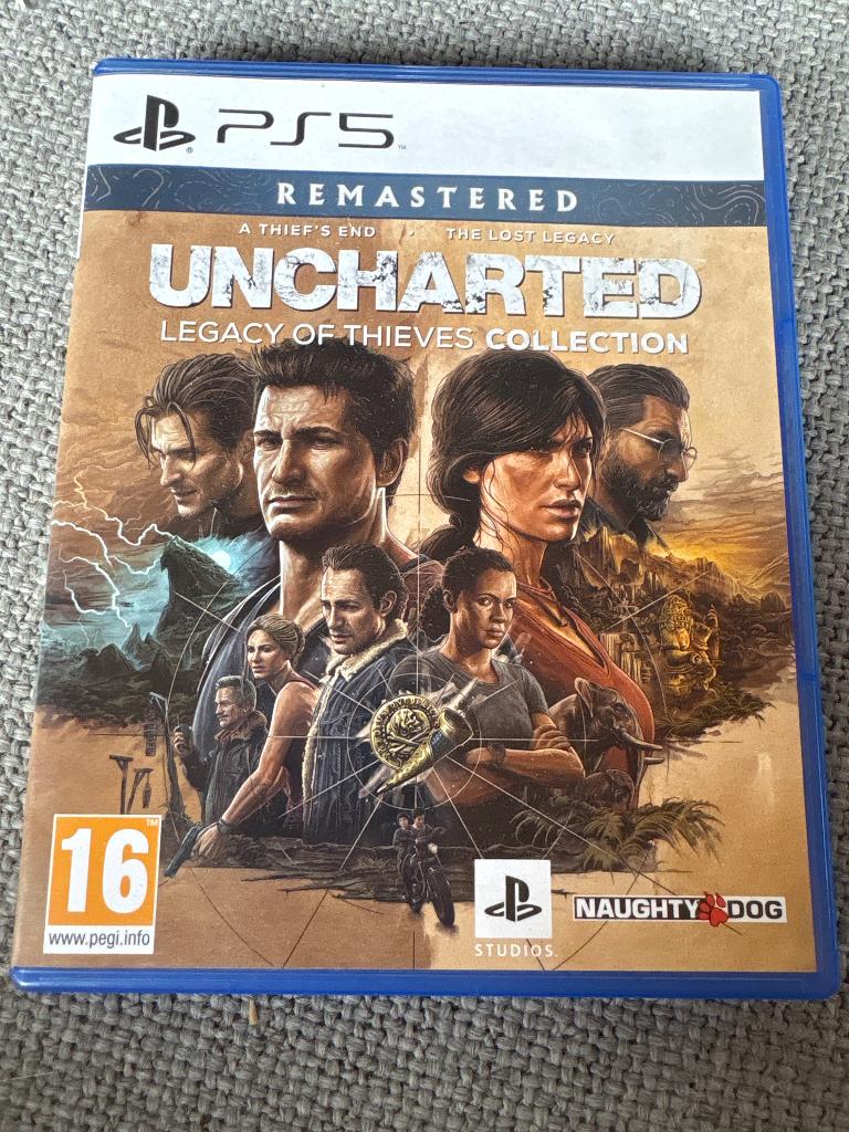 Uncharted legacy of thieves collection PS 5 game remastered, Spelcomputers en Games, Avontuur en Actie, 1 speler, Ophalen of Verzenden