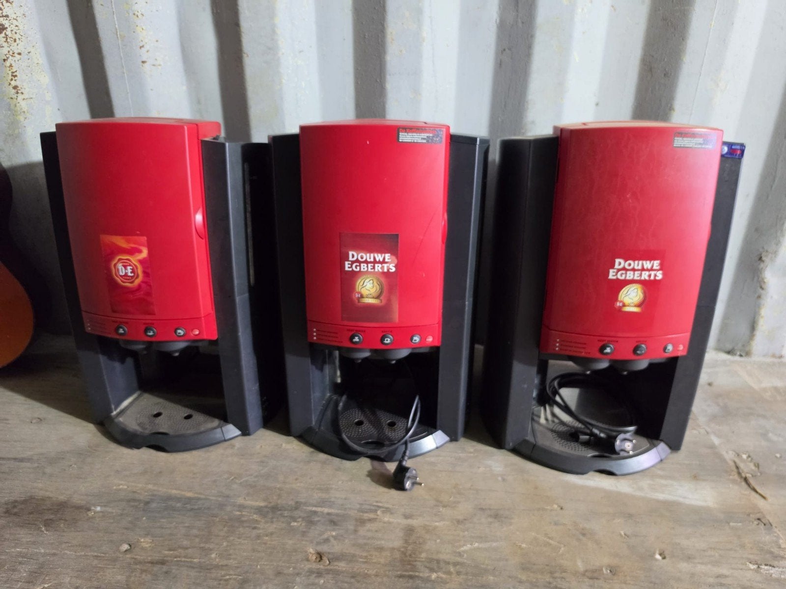 Douwe Egberts Koffiemachines - 3 stuks, 10 kopjes of meer, Ophalen, Gebruikt, Koffiemachine