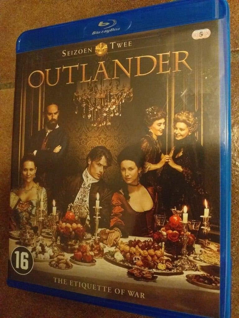 Outlander Seizoen 2 5x Bluray Boxset, Ophalen of Verzenden, Zo goed als nieuw, Tv en Series, Boxset