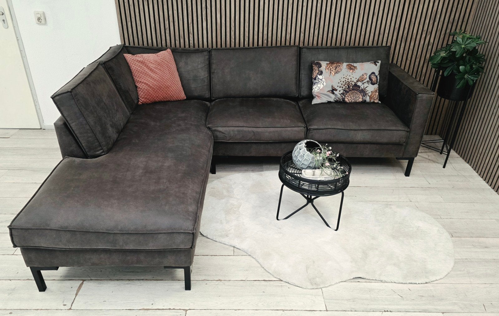 ‼️luxe Profijt hoekbank‼️, Huis en Inrichting, Ophalen, Zo goed als nieuw, 150 cm of meer, Vierpersoons of meer