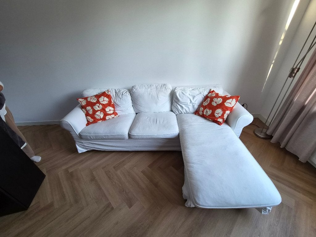 Bank ikea ektorp gratis op te halen, Ophalen, Gebruikt, 75 tot 100 cm, Rechte bank