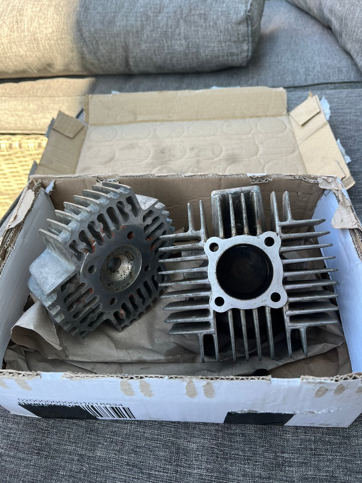 Tomos 65cc cilinder + hoge druk kop, Ophalen of Verzenden, Zo goed als nieuw, Cilinder