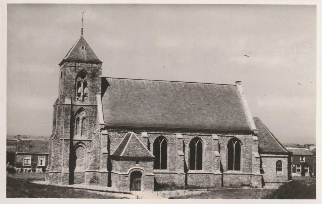ZOUTELANDE Ned. Herv. Kerk, Verzamelen, Ansichtkaarten | Nederland, Ongelopen, Zeeland, 1960 tot 1980, Verzenden