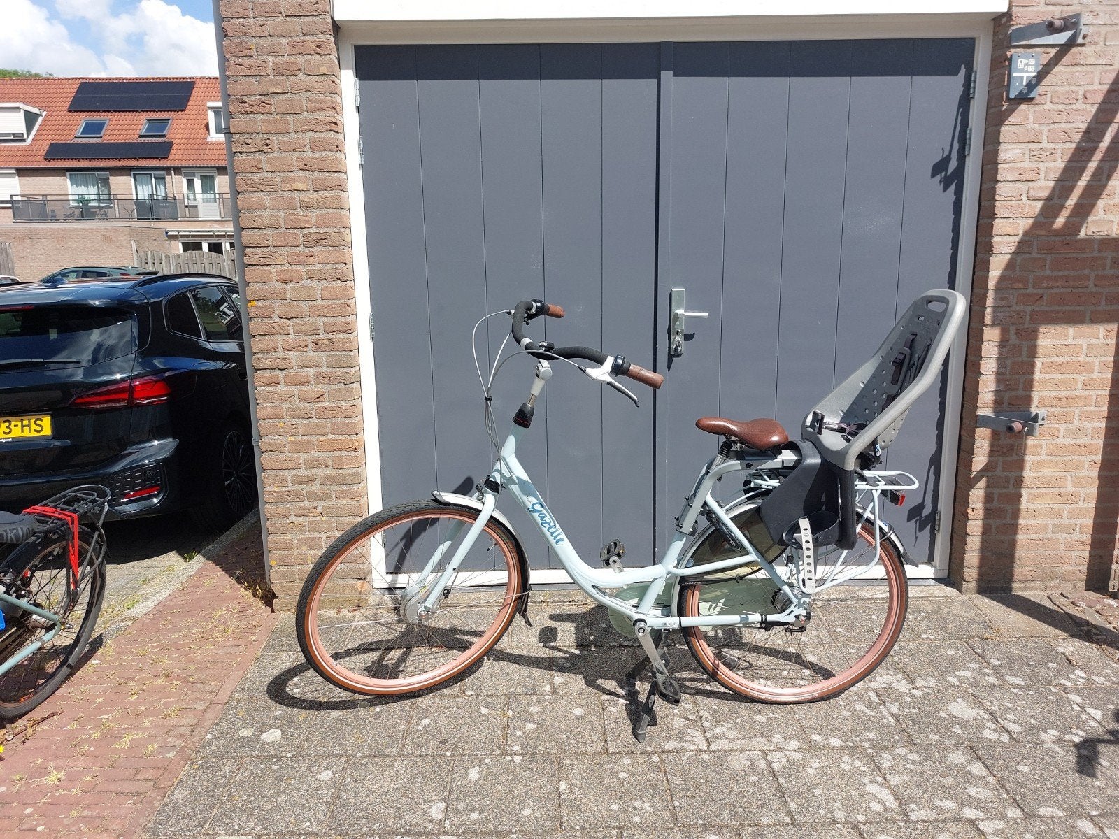 Gazelle Bloom 53cm Iced Bleu 2019 7 versnellingen, Ophalen, Velgrem, Versnellingen, Gazelle