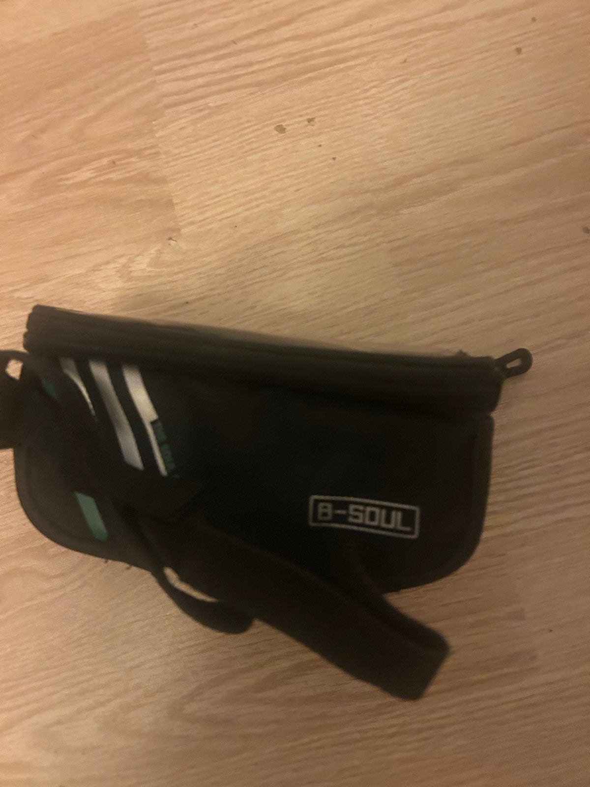 B-SOUL Fiets Telefoonhouder Tas - Zwart, Ophalen of Verzenden, Gebruikt