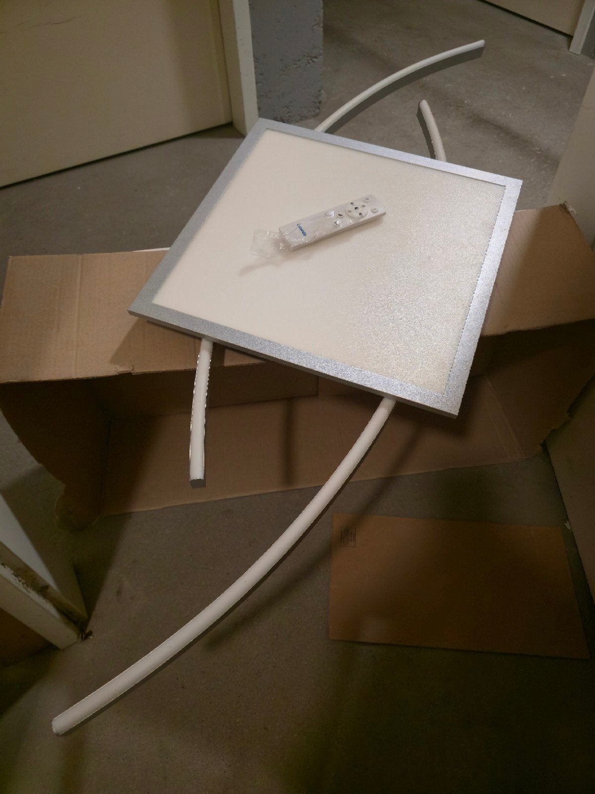Lucande LED Plafondlamp met Afstandsbediening, Metaal, Wit, Overige merken, Kleur aanpasbaar