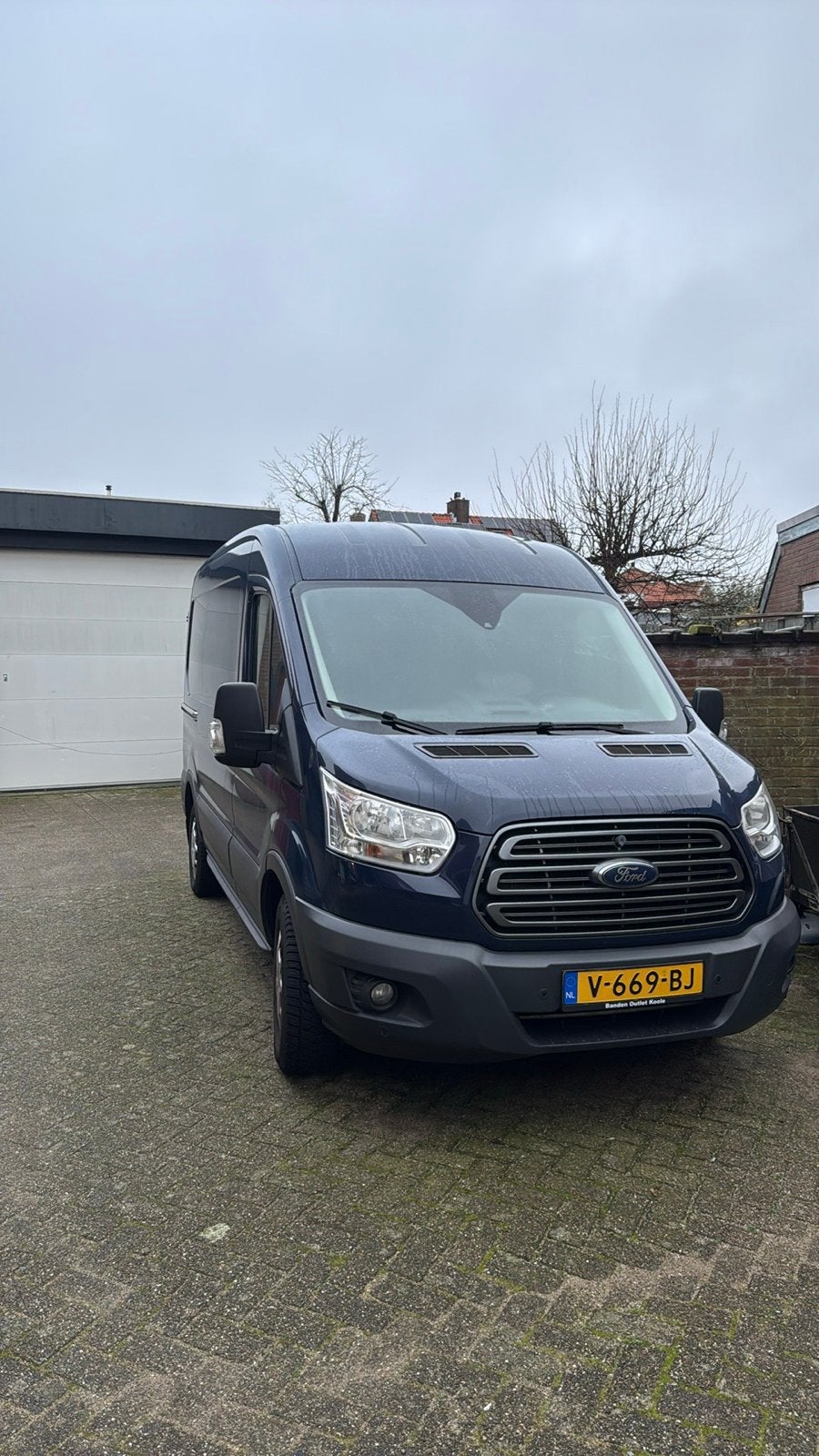 Ford Transit 2.0 Tdci 96KW 2016, 1995 cc, Blauw, Grijs, Ford