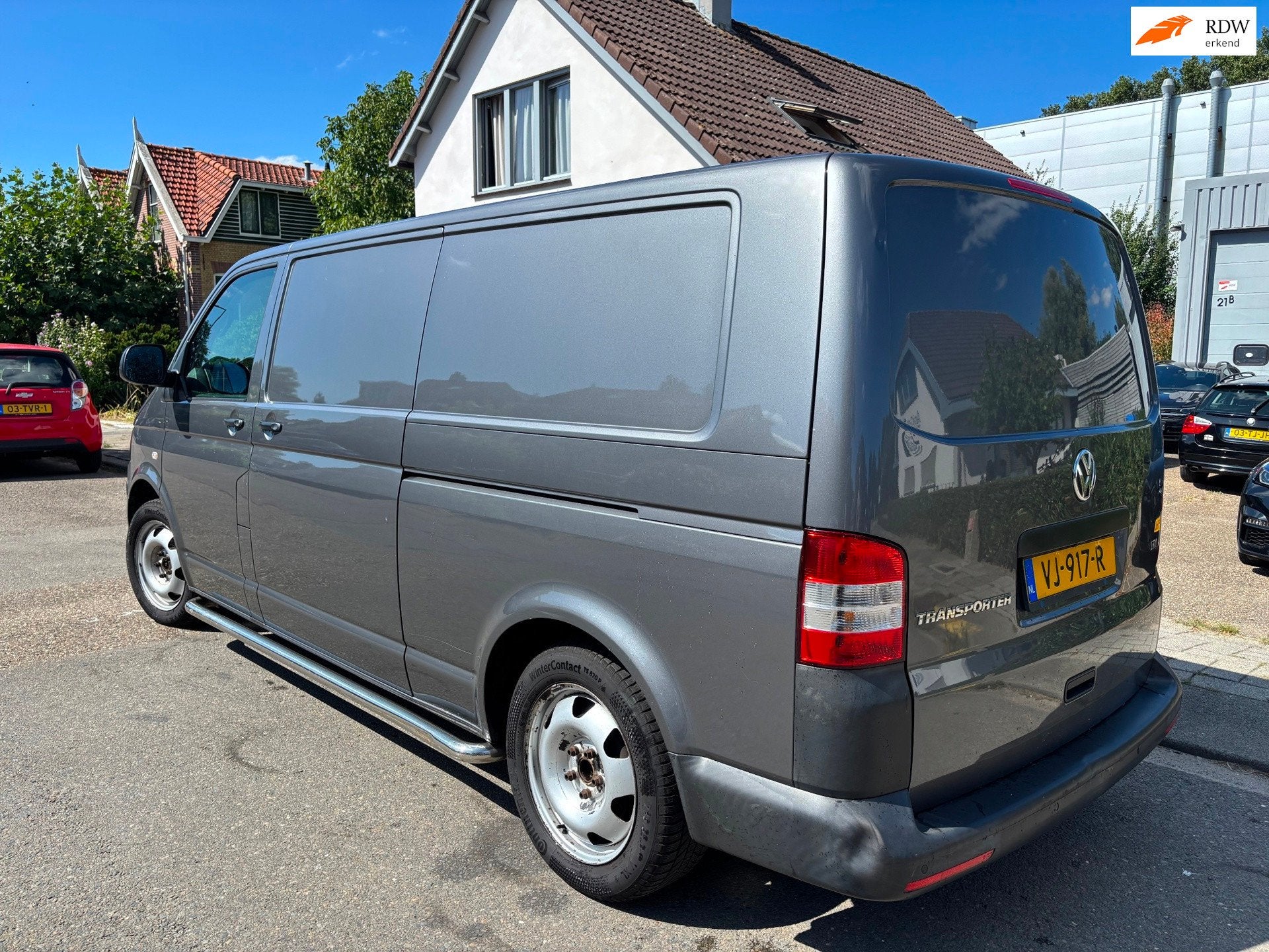 Volkswagen Transporter 2.0 TDI L2H1 DC Marge automaat, Auto's, Bestelauto's, Euro 5, Gebruikt, 4 cilinders, Volkswagen