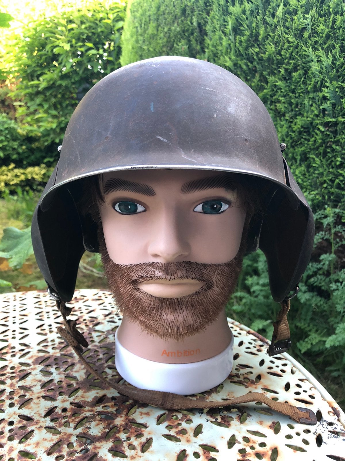 USA (USAAF) M3 legerhelm staalhelm 1942, Verzamelen, Militaria | Tweede Wereldoorlog, Ophalen of Verzenden, Amerika, Helm of Baret