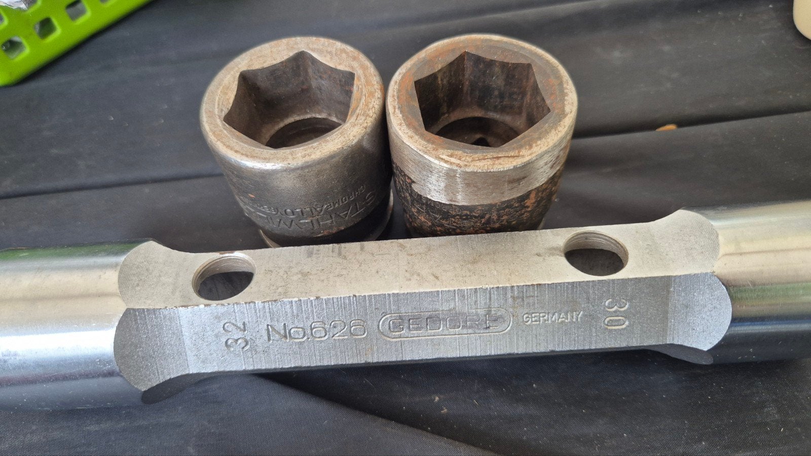 pijpsleutel gedore. 2x stahlwille dezelfde dop, Ophalen of Verzenden