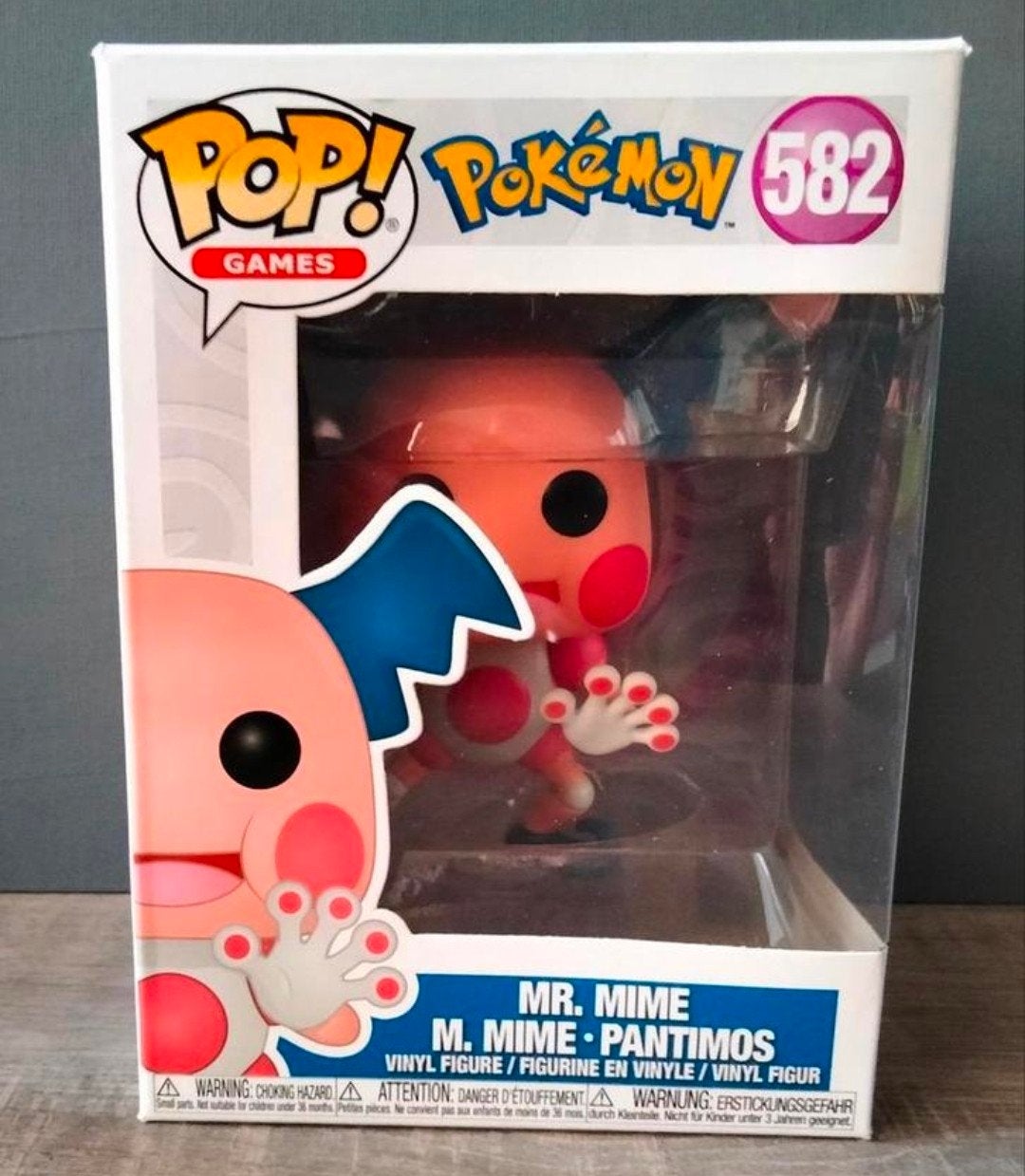 582 MR. Mime Pokemon Funko Pop, Verzenden, Zo goed als nieuw