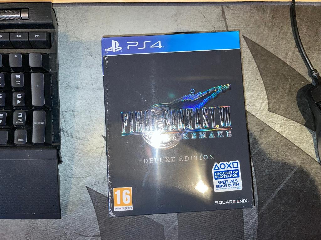 Nieuw sealed - Final Fantasy VII Remake Deluxe Edition, PS4, 1 speler, Nieuw, Ophalen of Verzenden, Role Playing Game (Rpg)