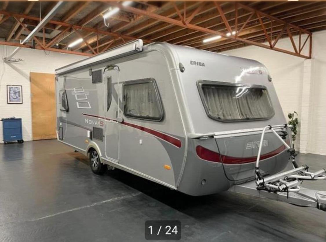 Hymer eriba nova s line, Caravans en Kamperen