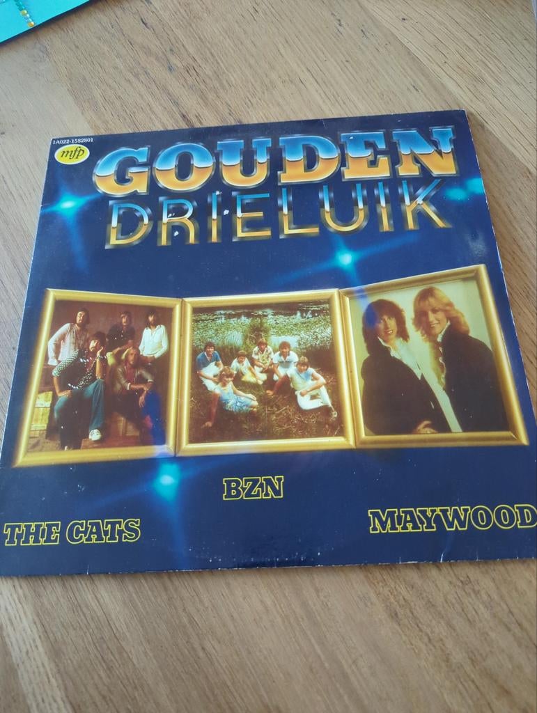 Gouden Drieluik LP The Cats BZN Maywood, Ophalen of Verzenden, Gebruikt, 12 inch