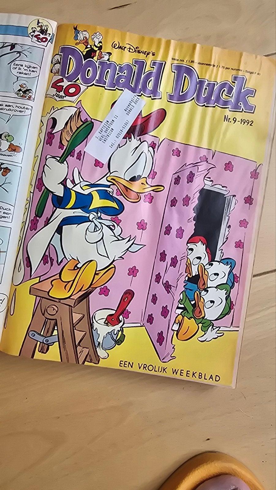 Donald Duck Weekblad - Jaargang 1990, 1991 en half 1992 (geb, Ophalen of Verzenden, Gelezen, Overige typen