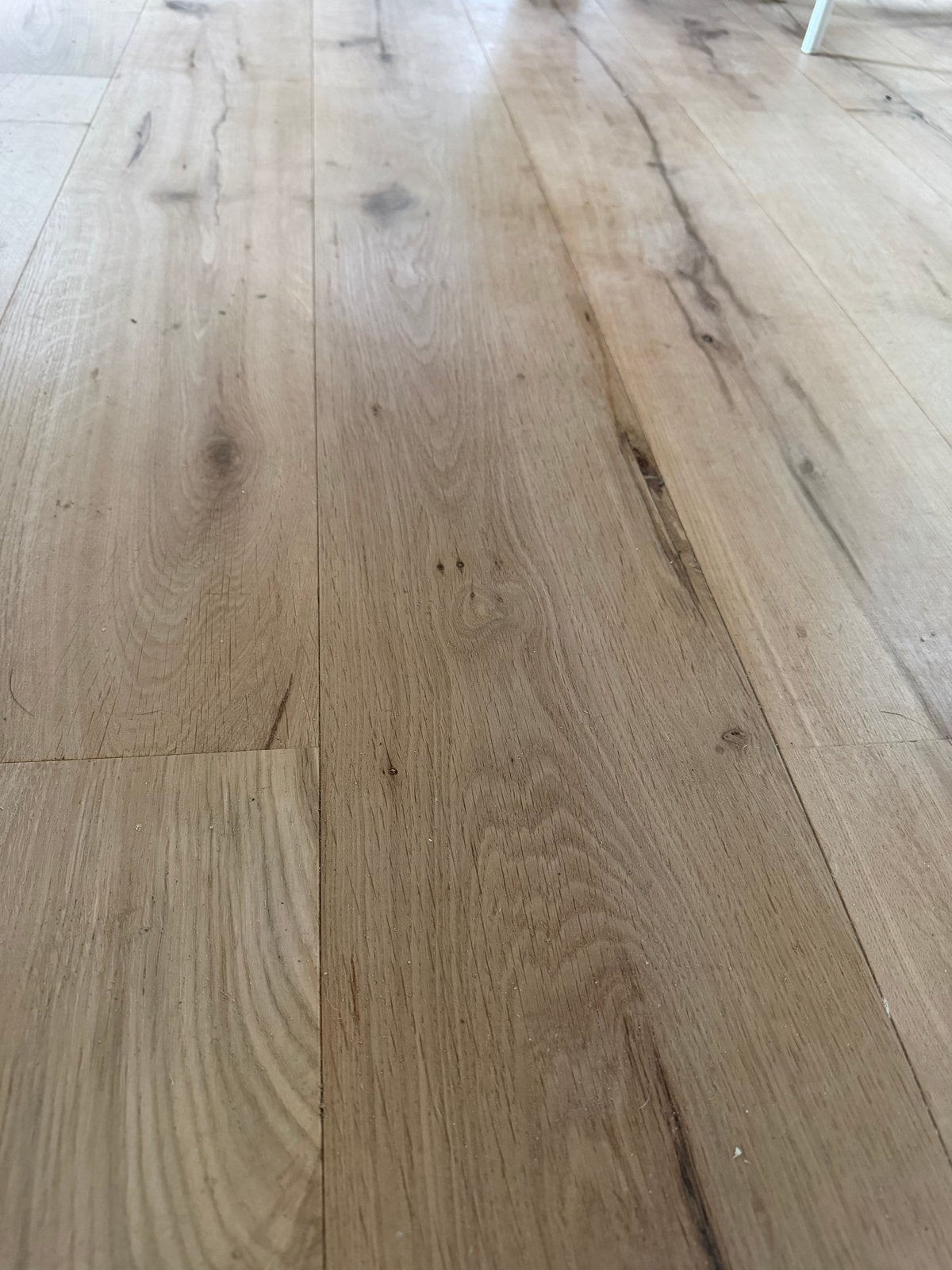 Nieuwe eiken duoplank vloer 28 m2 - Onbehandeld Rustiek, Ophalen, Nieuw, Vloerdelen of -planken, 10 m² of meer