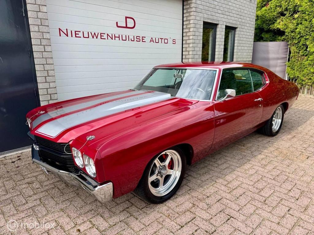 Chevrolet Chevelle 6.0 SS LS2 450pk, Pro Touring body-off ge, Lederen bekleding, Chevrolet, Leder, Bedrijf