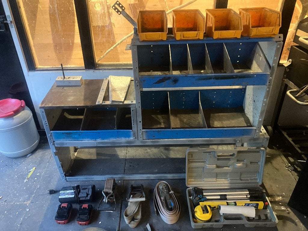 Gereedschapskist met gereedschap, Ophalen, Gebruikt