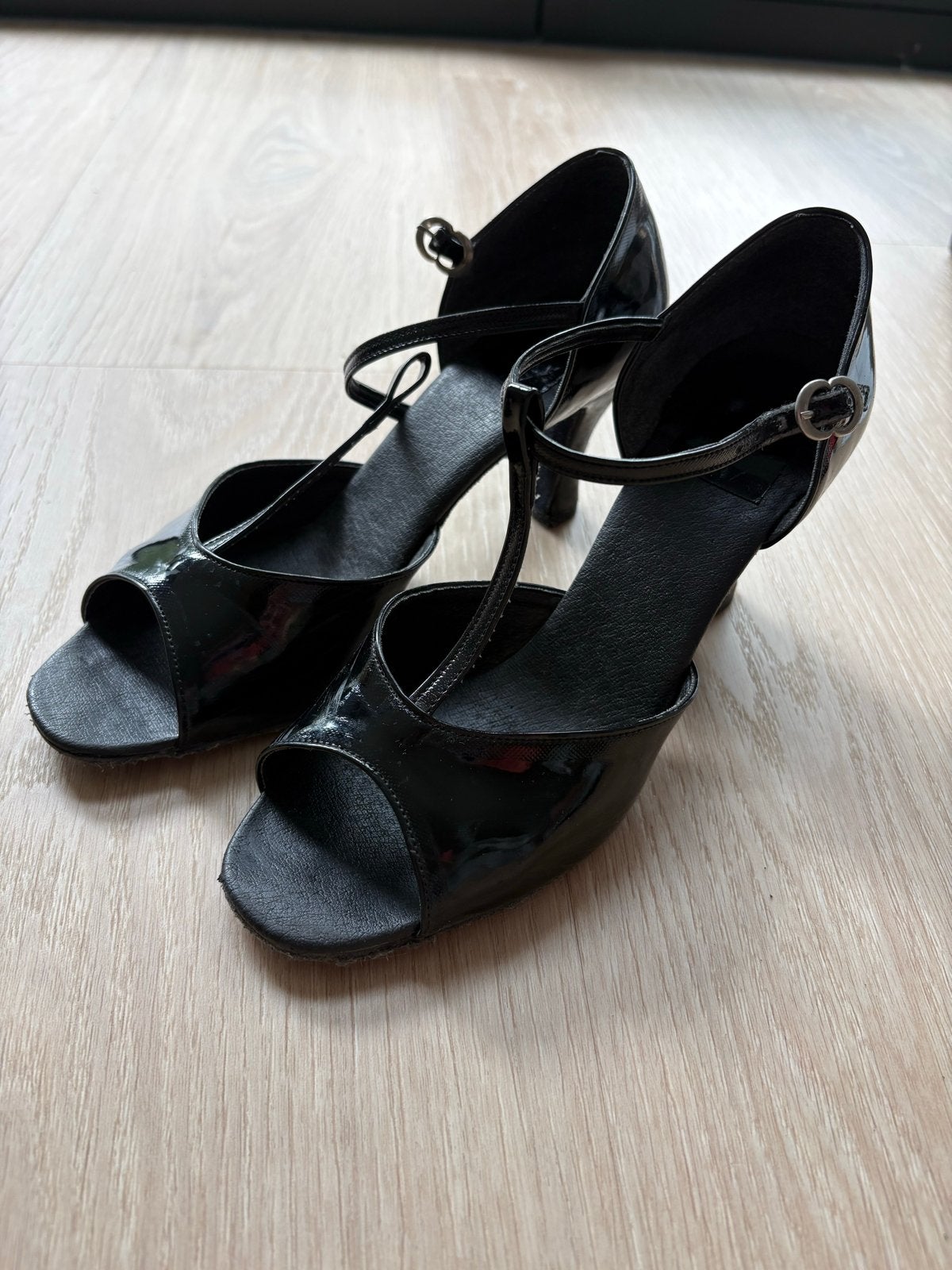 Dancelife Latin Dansschoenen - Zwart Lak, Ophalen of Verzenden, Gebruikt, Schoenen