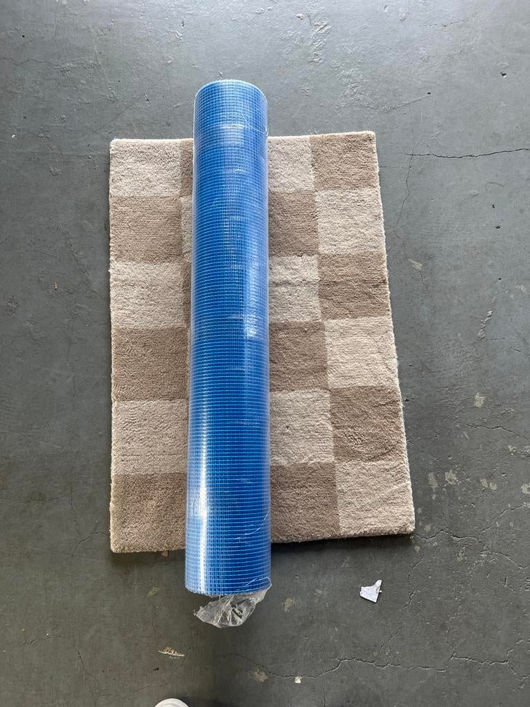 Blauw gaas - Ideaal voor afrastering of hekwerk, Ophalen of Verzenden, Nieuw, 20 meter of meer, Gaas