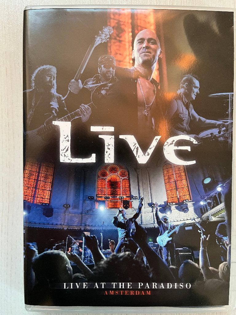 DVD - LIVE, Live in Paradiso - GRATIS OPHALEN, Cd's en Dvd's, Alle leeftijden, Ophalen, Zo goed als nieuw, Muziek en Concerten