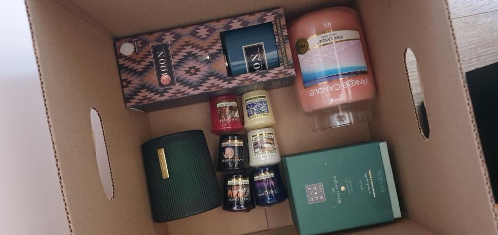 Rituals en Yankee candle, Huis en Inrichting, Ophalen, Nieuw, Overige materialen, Minder dan 25 cm