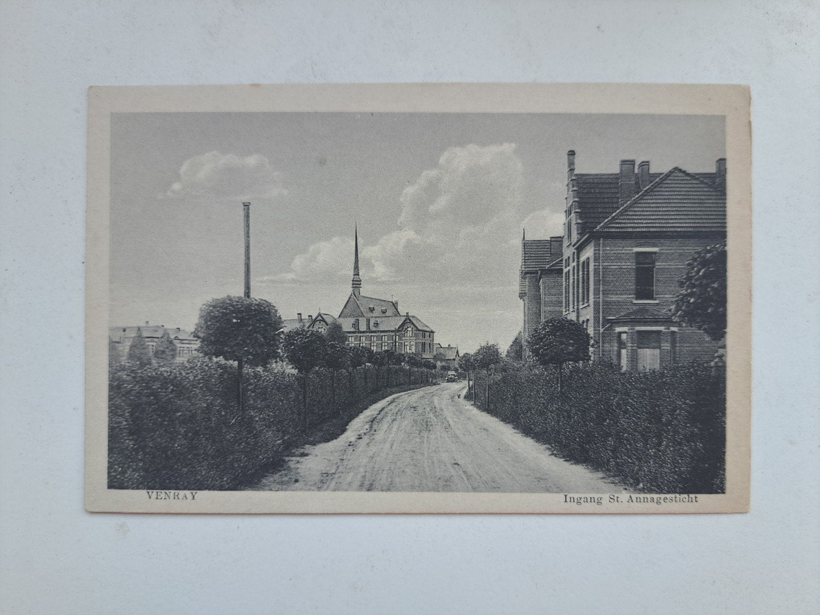 Venray - Ingang St. Annagesticht, Ophalen of Verzenden, Voor 1920, Gelopen, Limburg