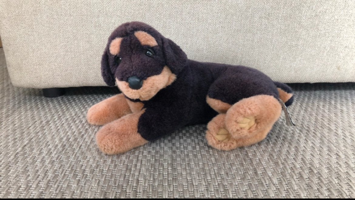 Hondje knuffel, Verzenden, Zo goed als nieuw, Hond