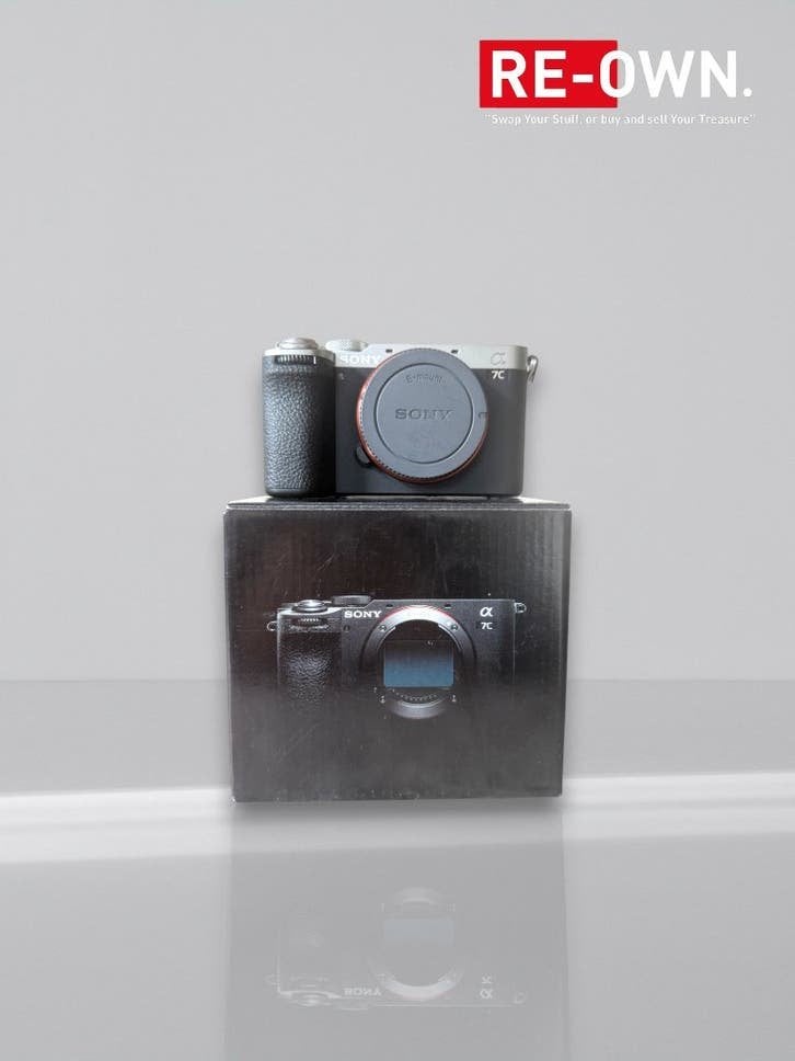 Sony A7C II Silver | Full-Frame | Nette Staat | Garantie, Audio, Tv en Foto, Accu, Gebruikt, ,, Sony
